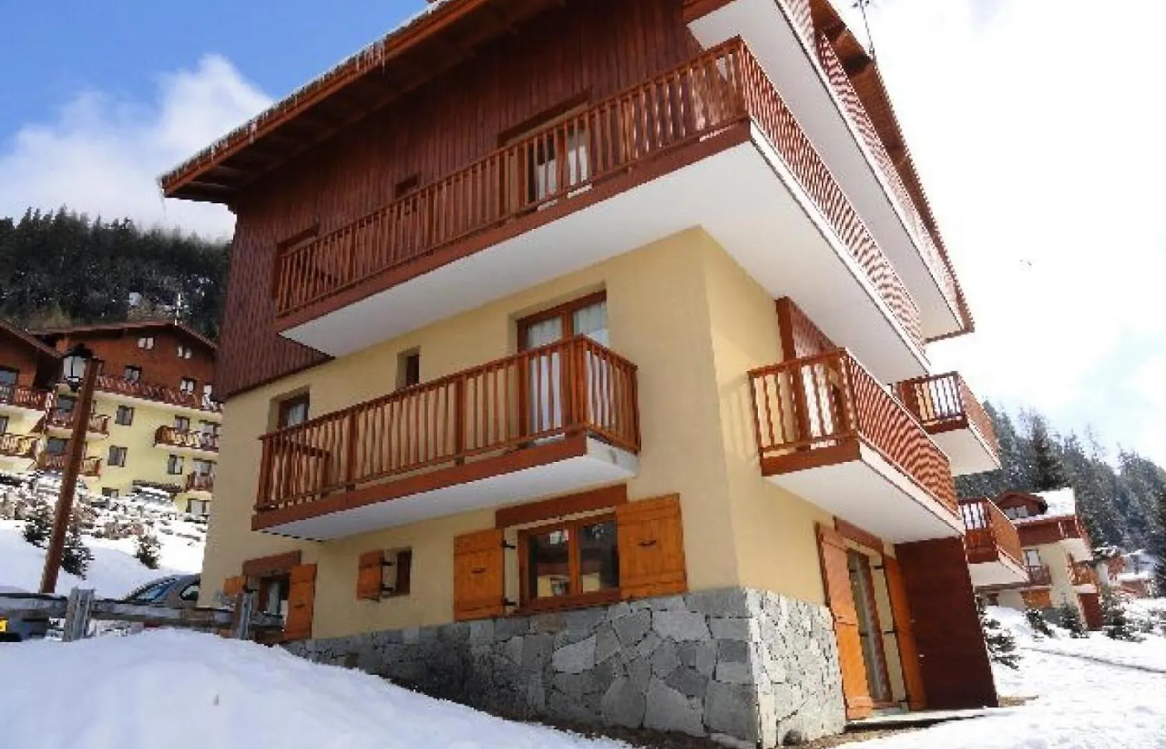 Les Chalets D'Arrondaz - 4 Pieces Pour 8 Personnes 02 Modane Apartment